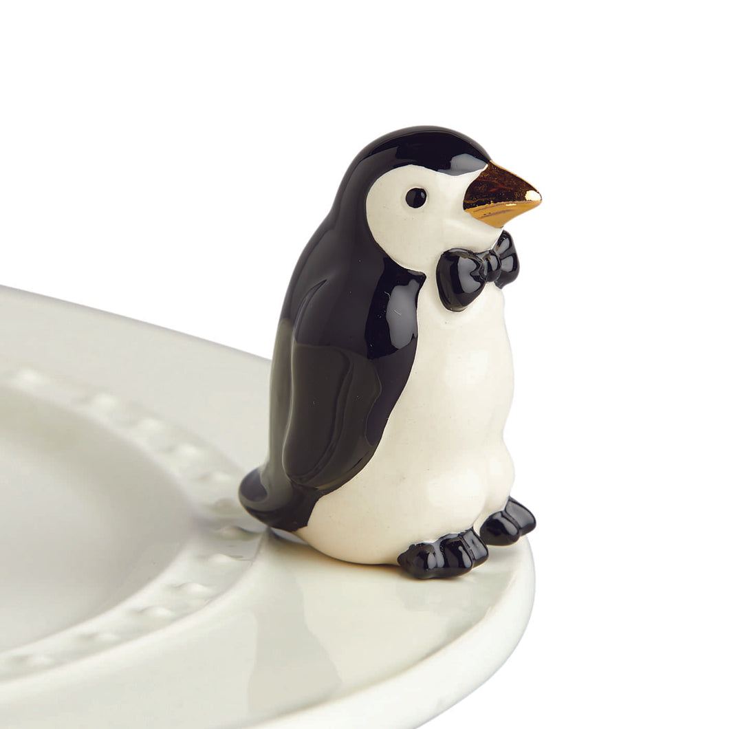 TINY TUXEDO PENGUIN Nora Fleming Mini Attachment