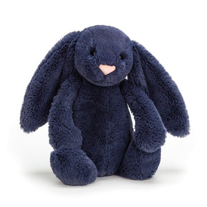 Bashful Navy Bunny Plush Toy