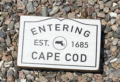 Entering Cape Cod XL Rustic Block