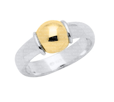 Cape Cod Ring by Lestage® SS/14KT - Size 9