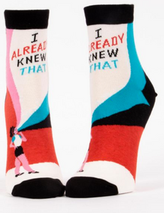 I Already Knew That Women's Ankle Socks
