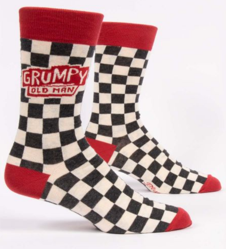 Grumpy Old Man Men's Crew Socks