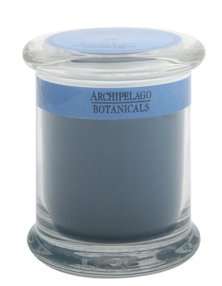 Santorini Glass Jar Candle