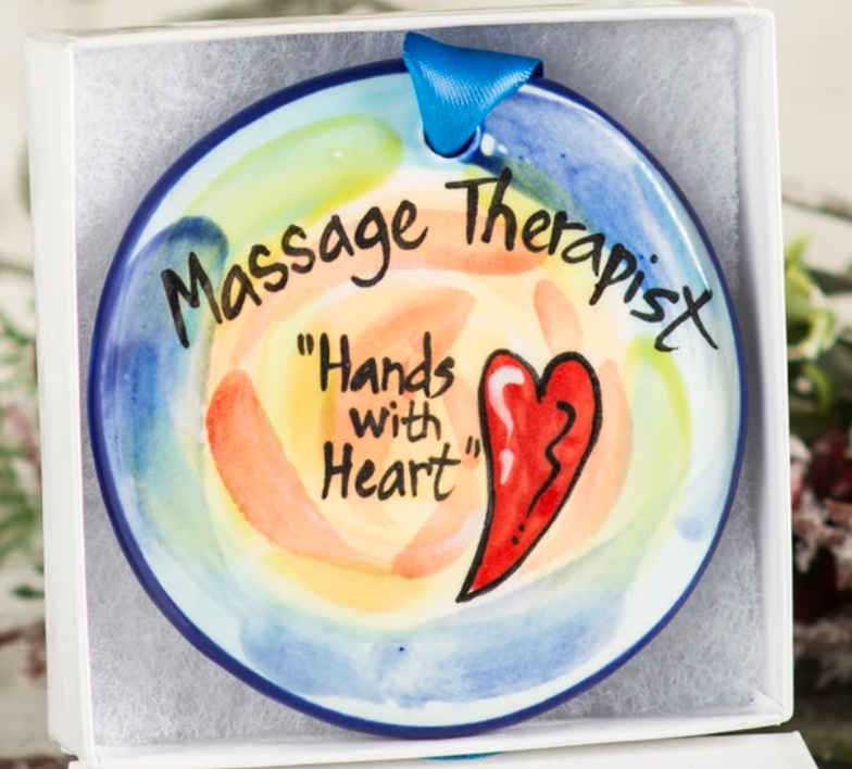 Massage Therapist Handpainted Ornament