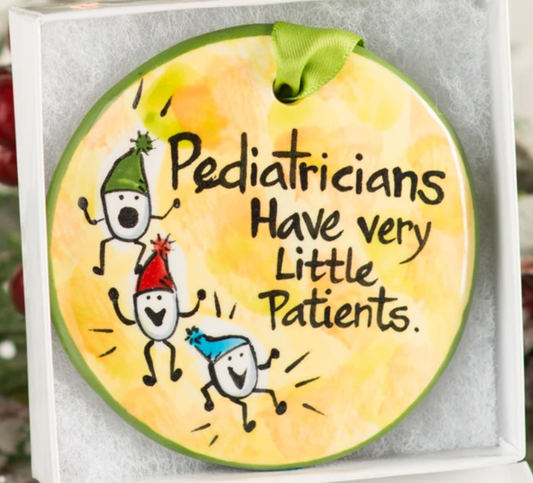 Pediatrician Handpainted Ornament