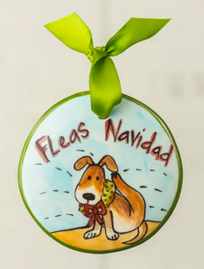Fleas Navidad Handpainted Ornament