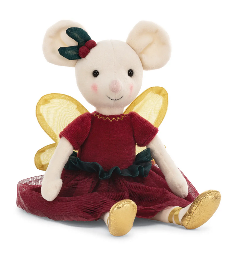 Sugarplum Fairy Mouse Plush Toy