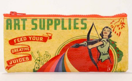 Art Supplies Pencil Case
