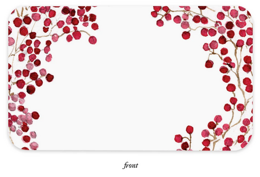 Little Notes - Red Berries