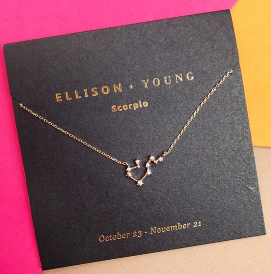 Scorpio Constellation Necklace