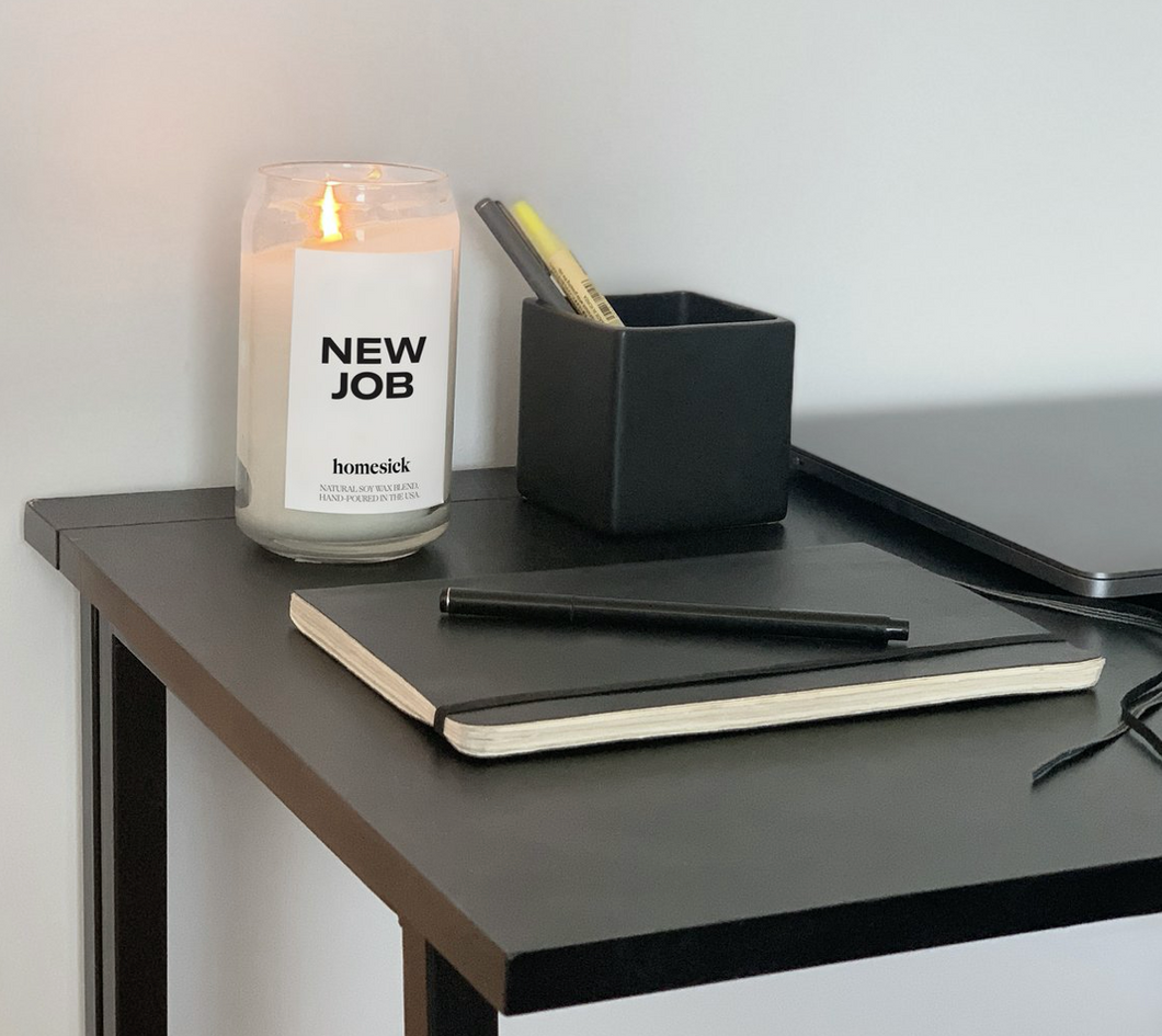 New Job Candle