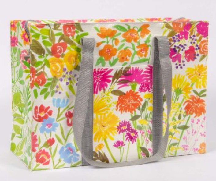 Flower Garden Shoulder Tote