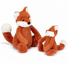 Load image into Gallery viewer, Bashful Fox Plush Toy