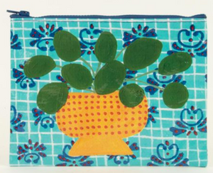 Pretty Plant Zipper Pouch