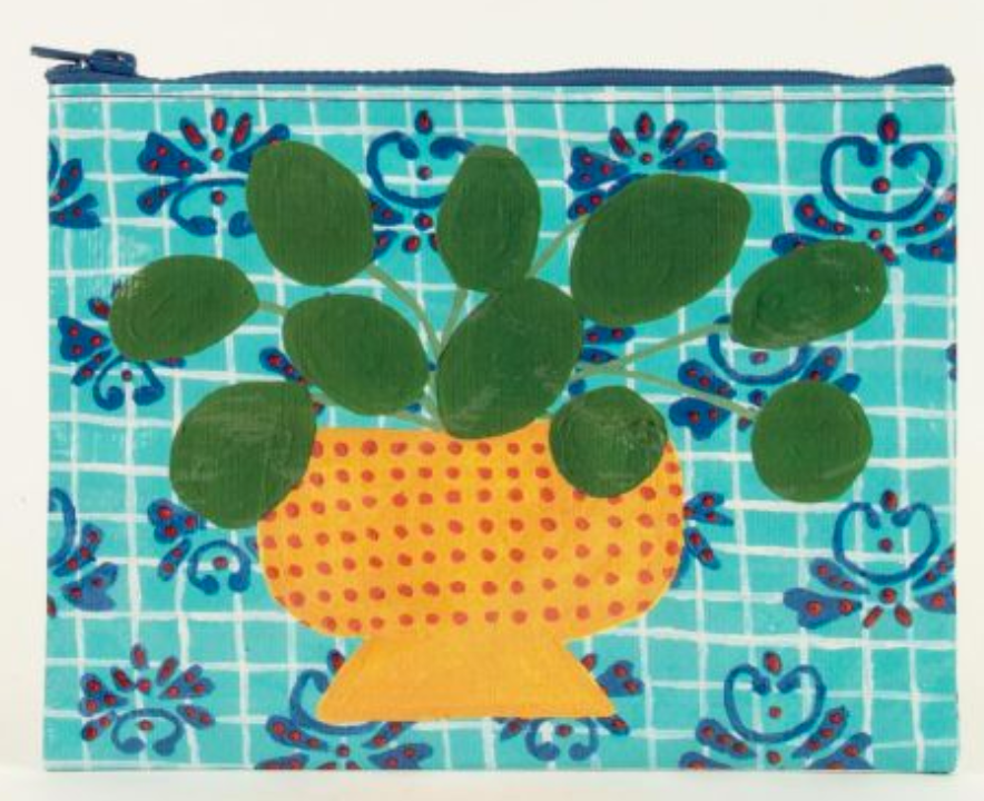 Pretty Plant Zipper Pouch