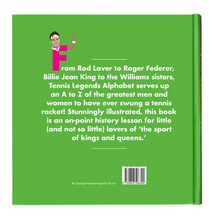 Load image into Gallery viewer, Tennis Legends Alphabet Book