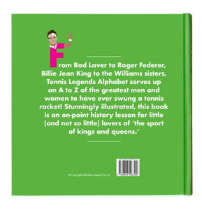 Tennis Legends Alphabet Book