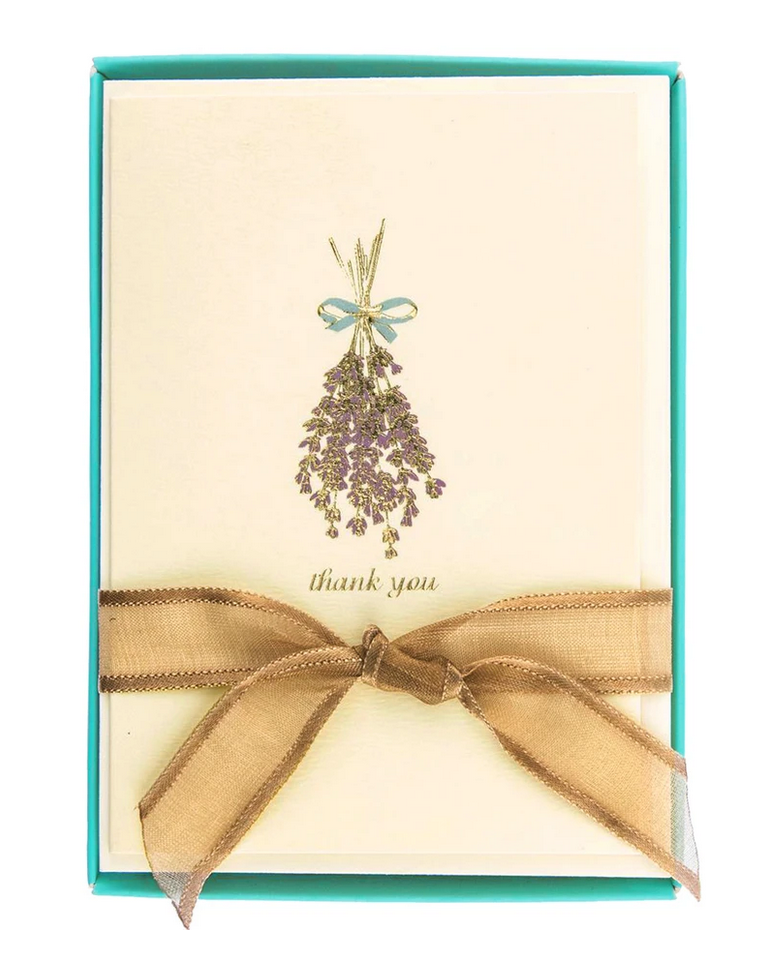 Lavender La Petite Presse Boxed Notecards