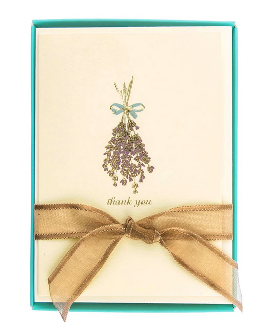 Lavender La Petite Presse Boxed Notecards