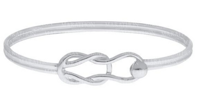 Knot & Loop Ball Bracelet in Sterling Silver - 7