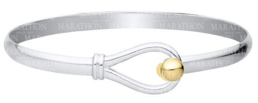 Loop & Ball 14k & Sterling Silver Bracelet - 7