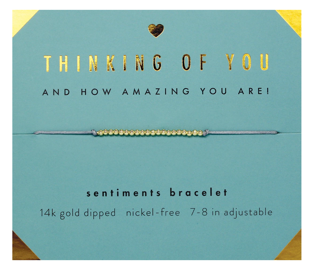 Sentiments Bracelet - Thinking of You