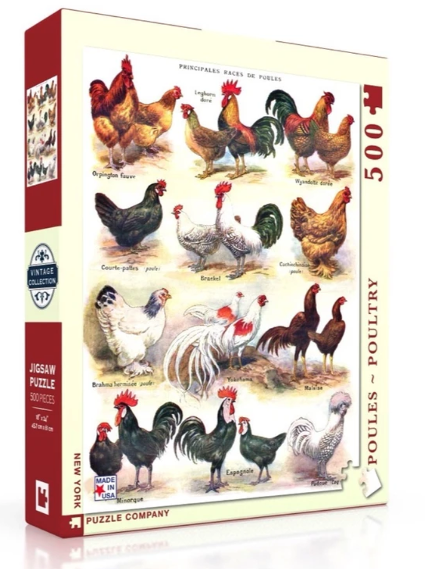 Poules ~ Poultry Puzzle