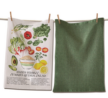 Load image into Gallery viewer, Green Goddess Salad Dishtowel