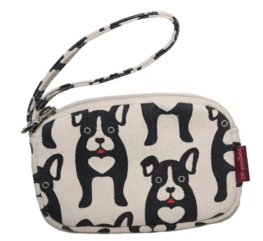 Black Dog Clutch Purse