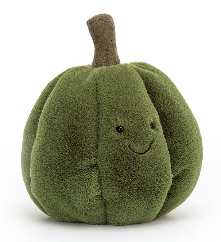 Squishy Squash Green Plush Toy