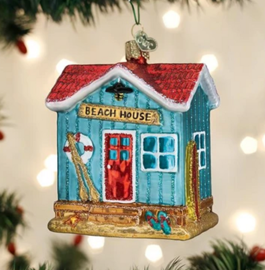 Beach House Ornament