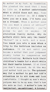 Mothers Typewriter Sign