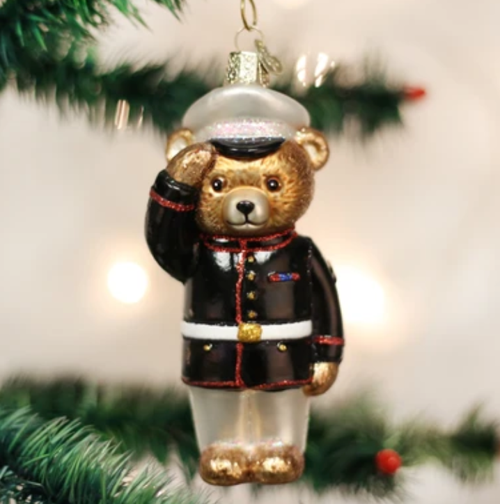 Marine Bear Ornament