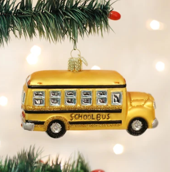 School Bus Ornament