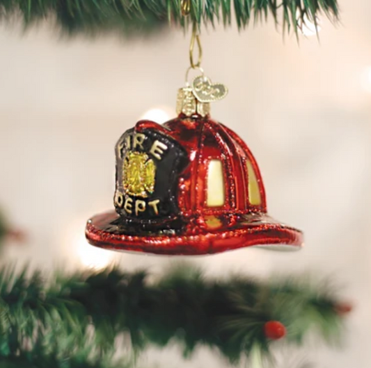 Fireman's Helmet Ornament