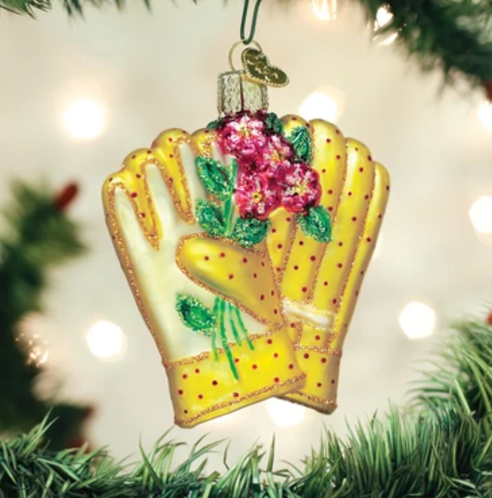 Gardening Gloves Ornament