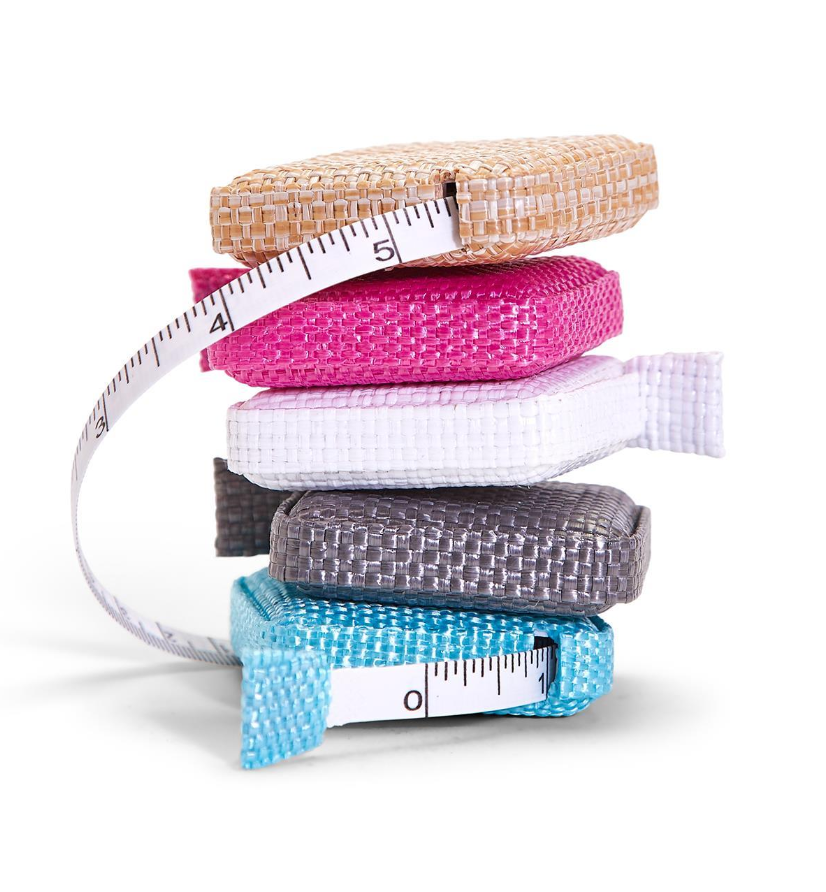 Faux Cane Weave Measuring Tape