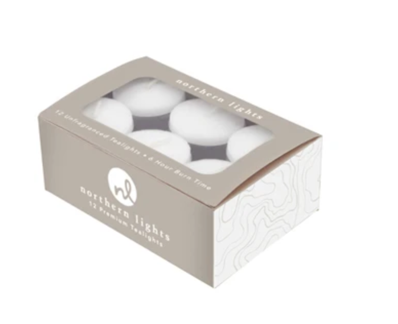 6Hour Tealights 12 Piece Pack