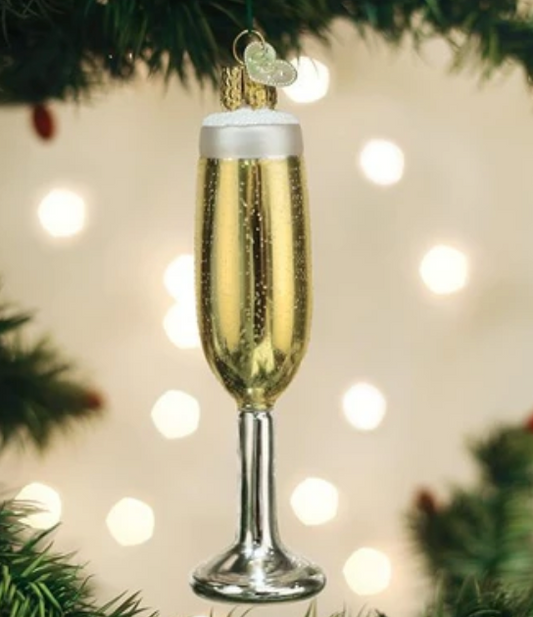 Champagne Flute Ornament