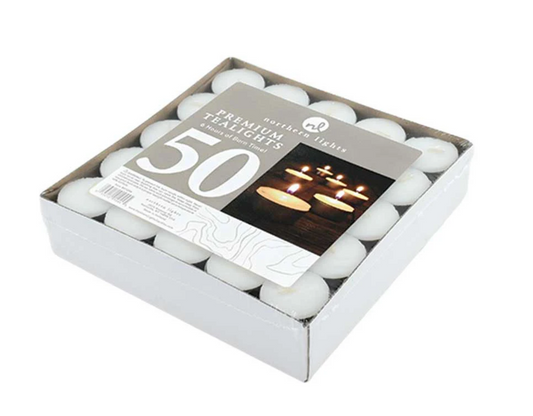 Tealights 50 Piece Pack