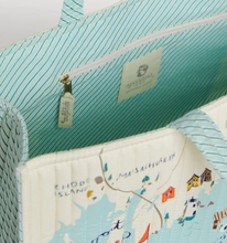 Load image into Gallery viewer, Northeast Harbors Quilted Market Bag