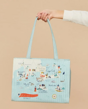 Load image into Gallery viewer, Northeast Harbors Quilted Zip Tote