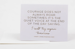 Courage Card