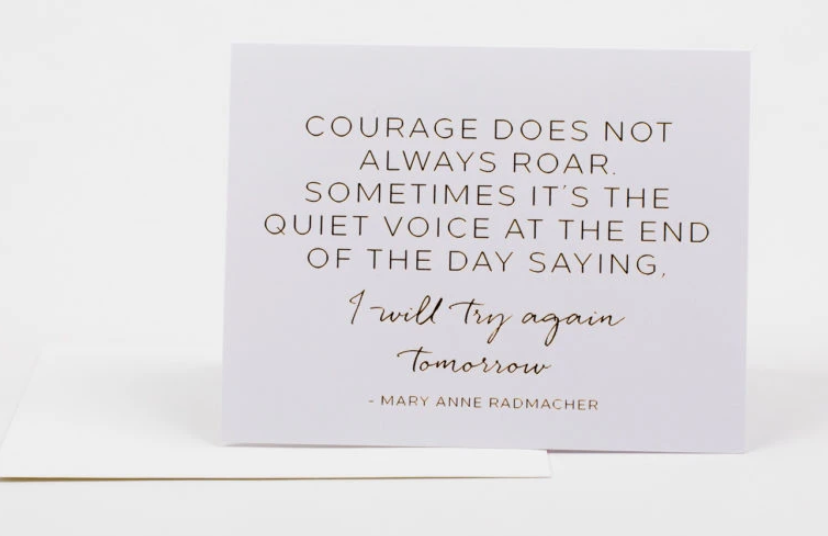 Courage Card