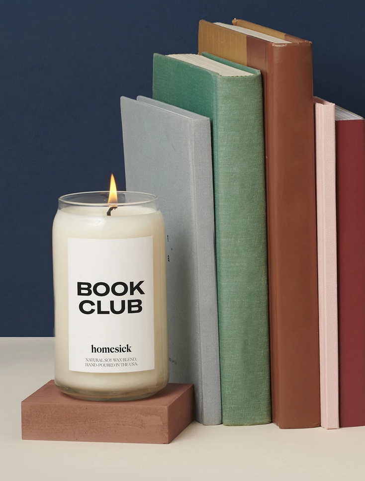 Book Club Candle