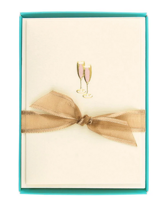 Pink Champagne Boxed Cards