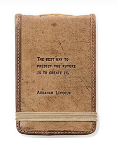 Leather Journal - Abraham Lincoln