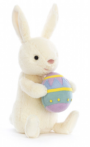 Bobbi Bunny Plush Toy With Easter Egg