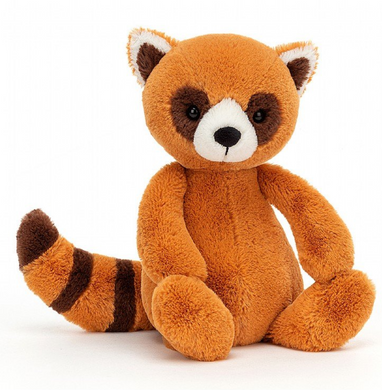 Bashful Red Panda Plush Toy - Medium