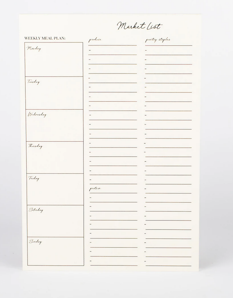 Notepad - Market List